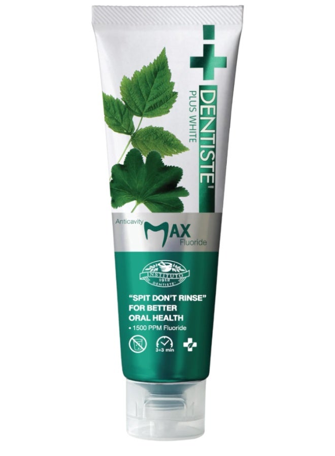 Dentiste' Plus White Anticavity Max Fluoride Toothpaste 100g